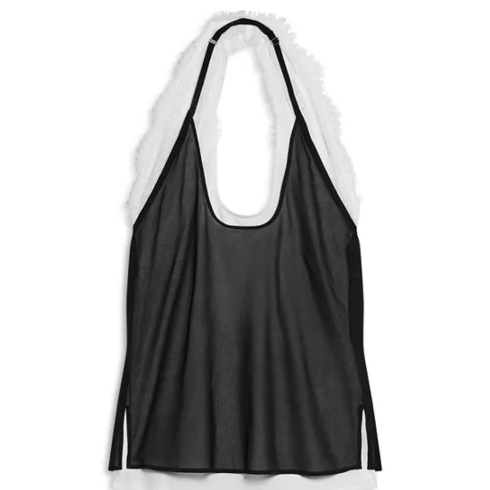 Helmut Lang Black Lace Tank
